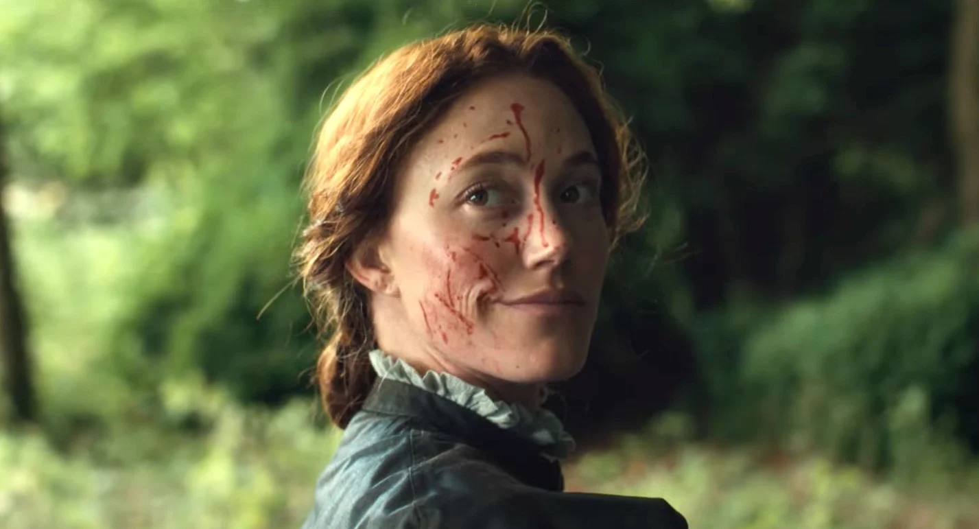 Maika Monroe in VICTORIAN PSYCHO