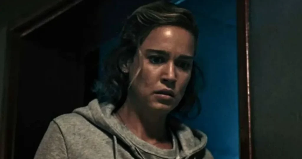 Matilda Lutz in CRAWLERS. (Credit: Roadside Attraction/Saban Films)