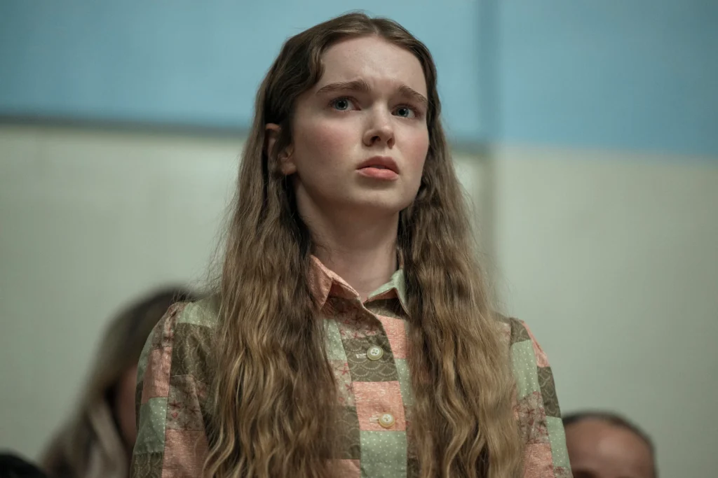 Summer Howell in CARRIE. (Credit: Prime Video)