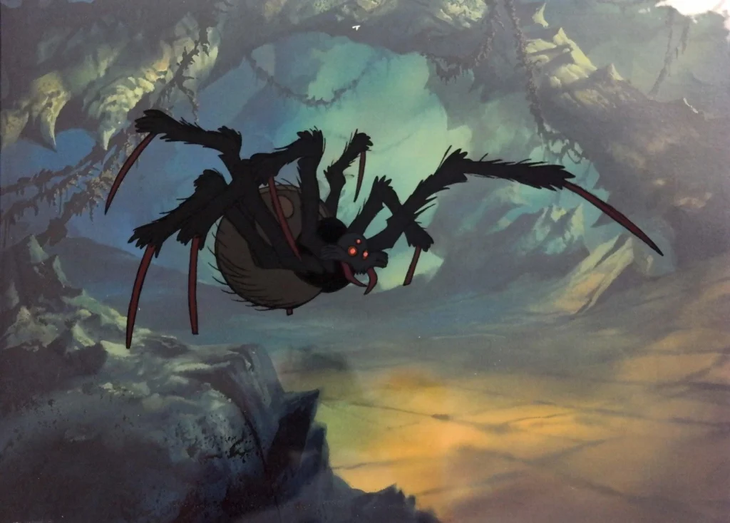 The Spider in THE SECRET OF NIMH. (Credit: MGM/UA Entertainment Co.)