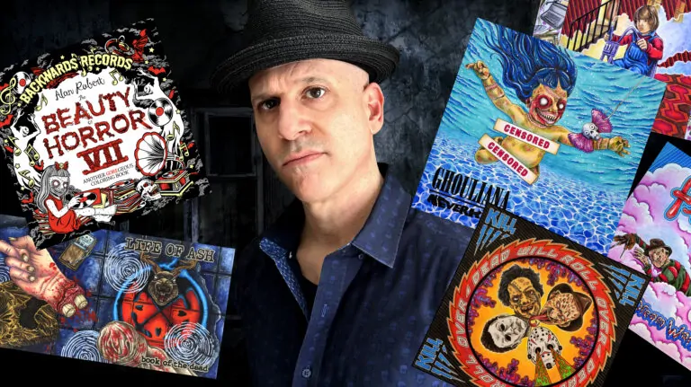 THE BEAUTY OF HORROR: BACKWARDS RECORDS: Exclusive First Look At Alan Robert’s Latest Twisted Coloring Book