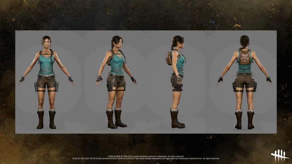 Dead by Daylight / Tomb Raider outfits (2025)
