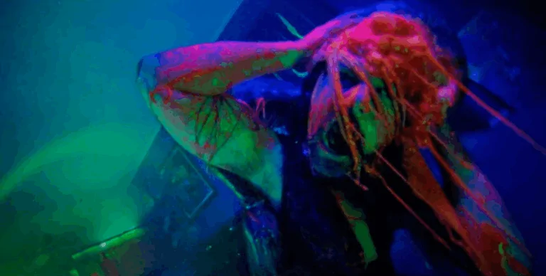 Unrated JIMMY AND STIGGS Trailer Teases A Bloody Neon Nightmare
