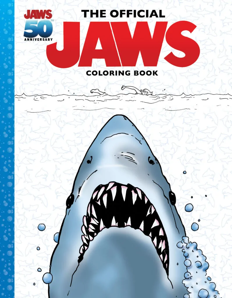 Scholastic JAWS coloring book