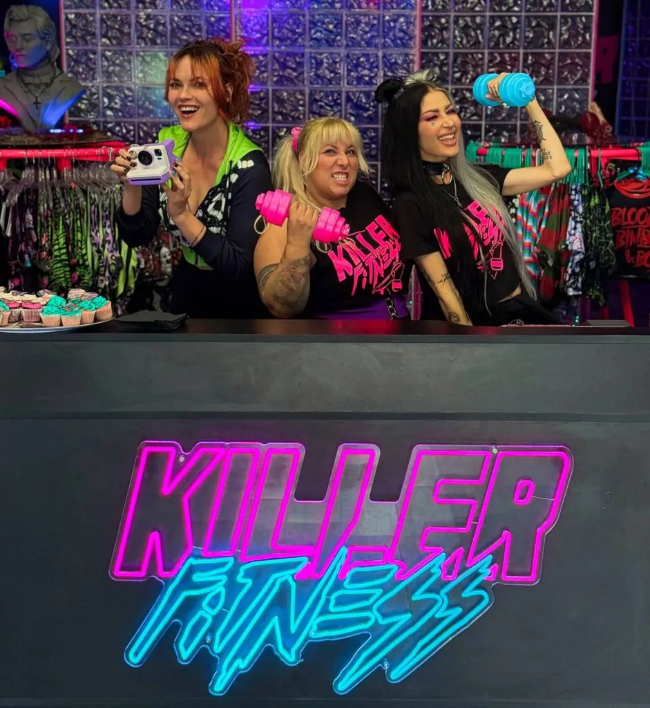 Killer Fitness owners Kay Elyse, Ama Lea, Vanessa Decker