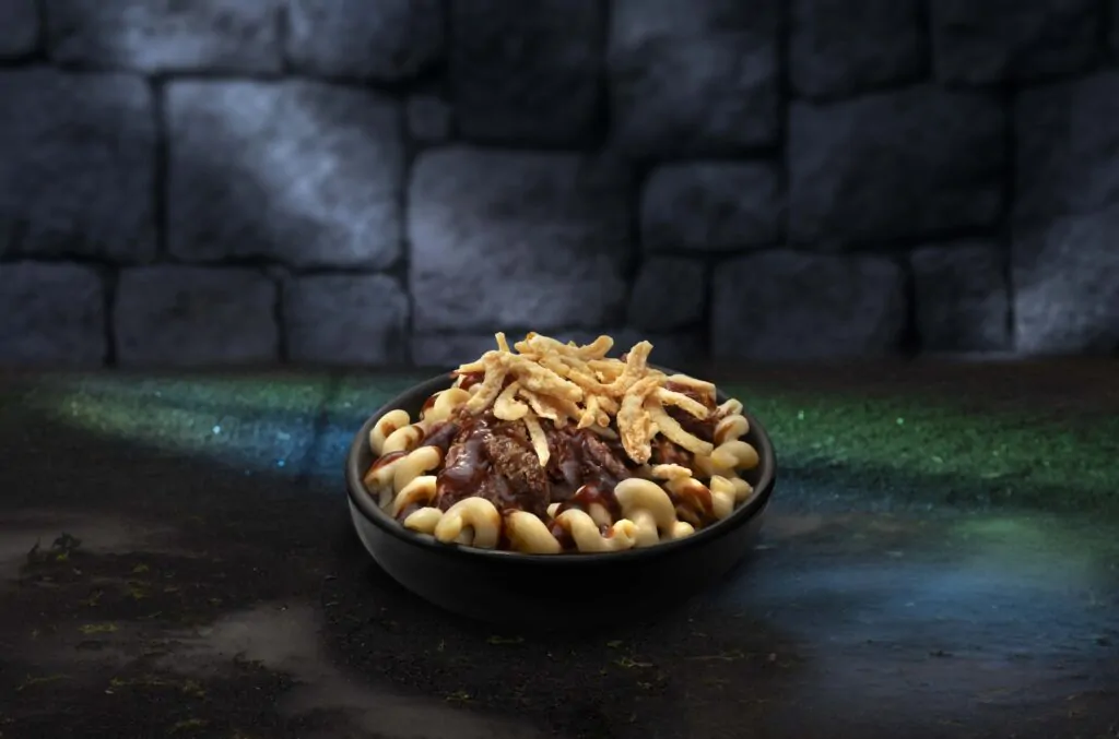 Pamela's Brisket Mac & Cheese at Universal Studios Hollywood's Halloween Horror Nights 2025(Credit: Universal)