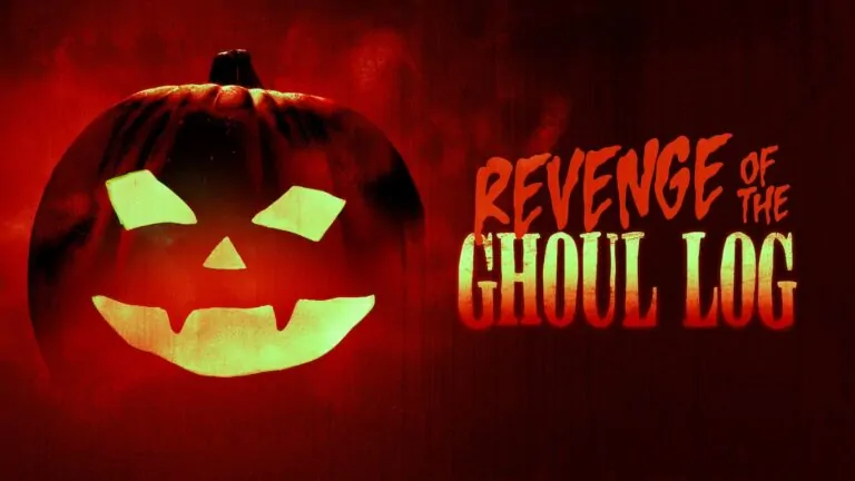 REVENGE OF THE GHOUL LOG Poster (Credit: Shudder)