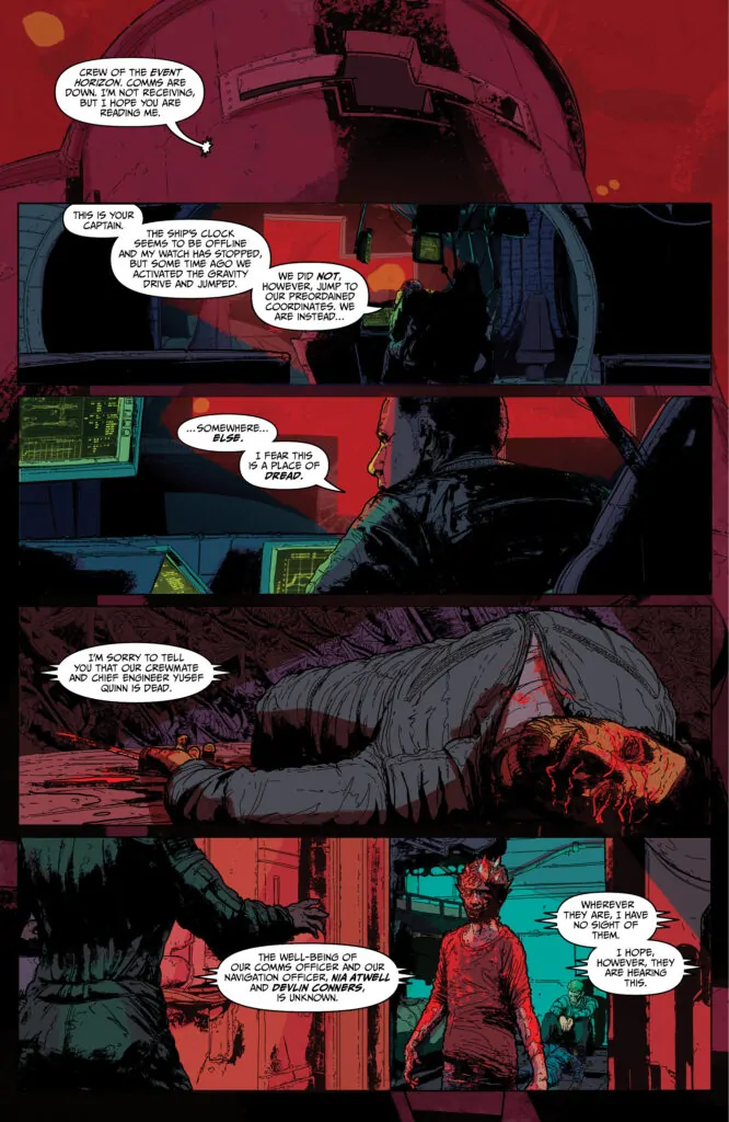Event Horizon: Dark Descent (Credit: IDW Publishing)