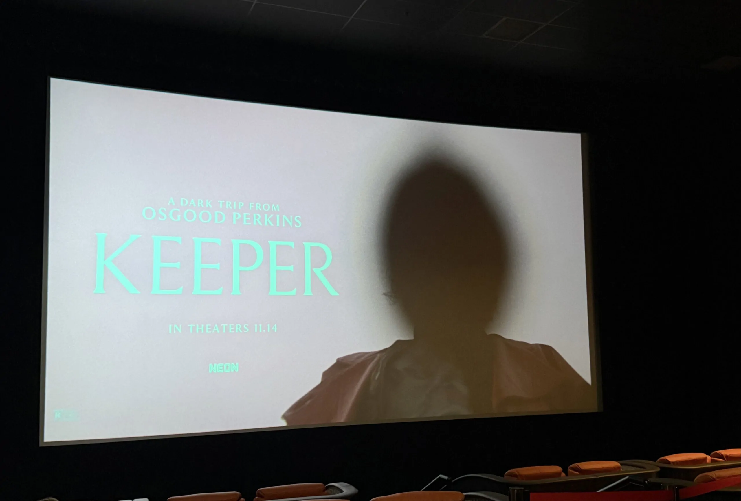 Osgood Perkins' KEEPER sneak peek (Credit: Angel Melanson)