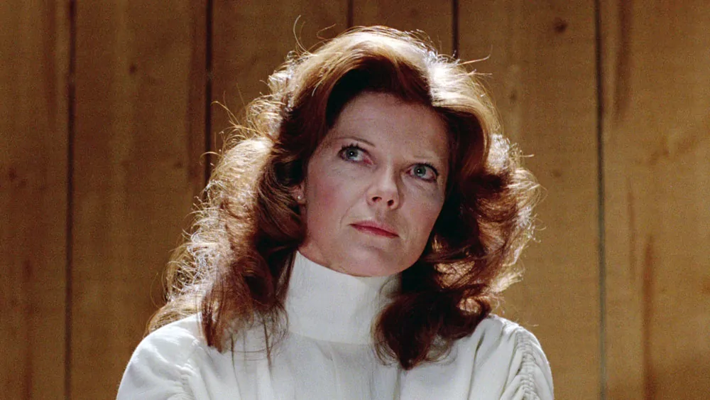 Samantha Eggar in David Cronenberg’s THE BROOD (Credit: New World Pictures)