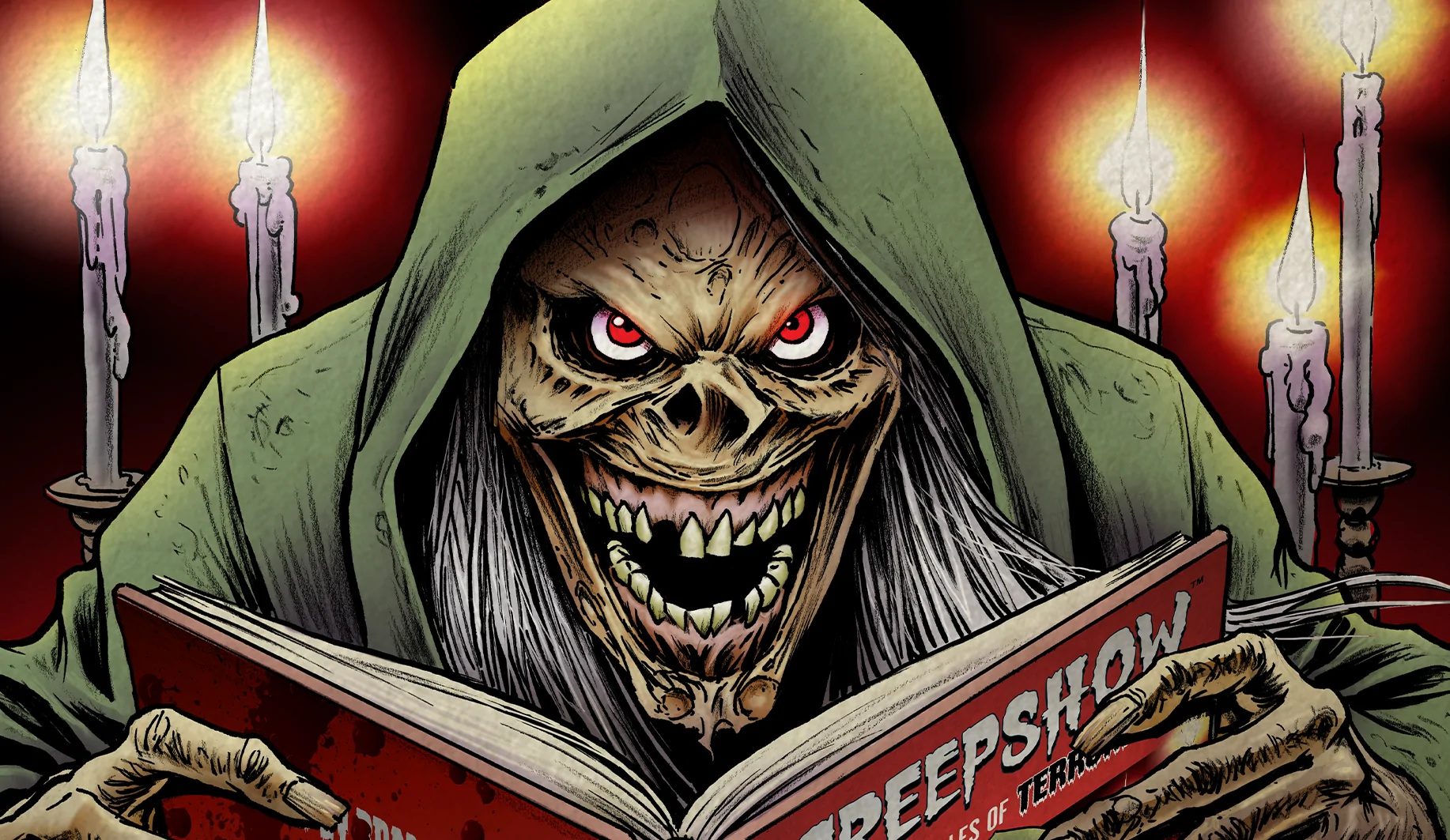 CREEPSHOW: 13 TALES OF TERROR cover by Russ Braun (Credit: Monstrous Books)