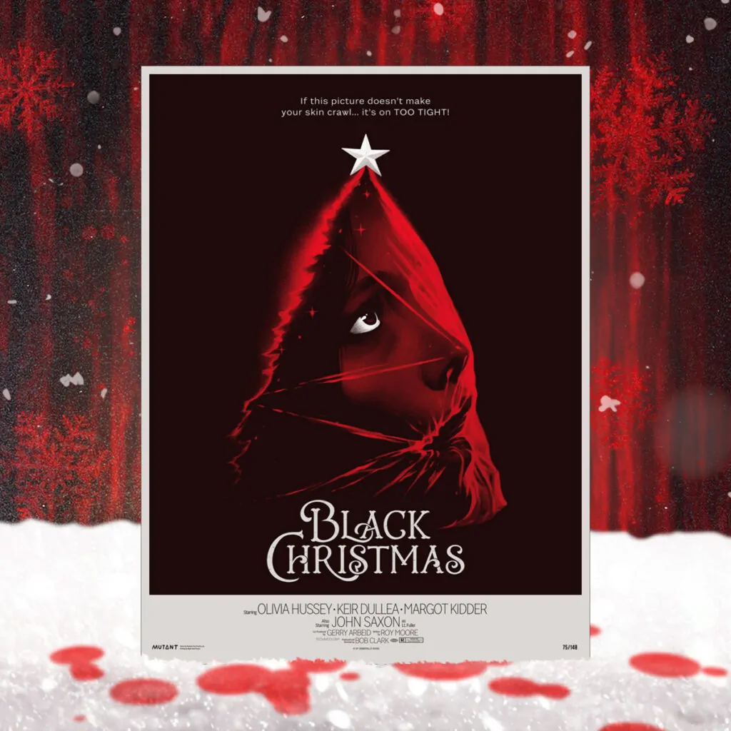 holiday gift guide Christmas horror Collectible BLACK CHRISTMAS Poster by Mutant