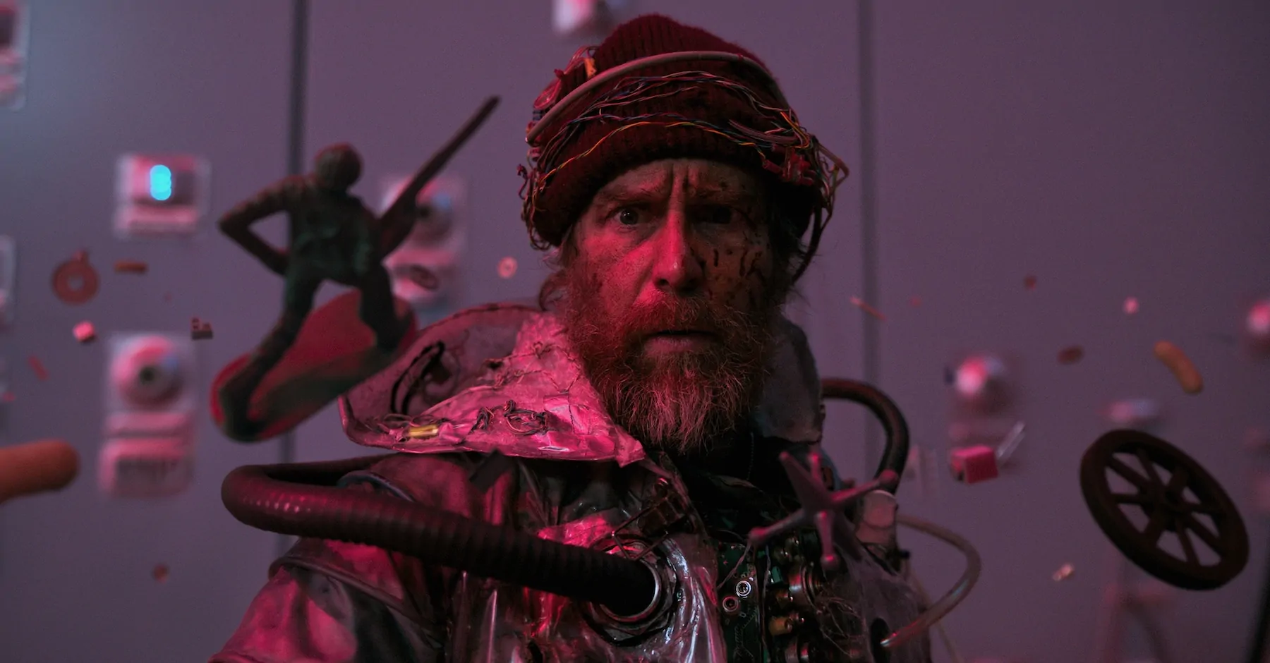 Sam Rockwell in GOOD LUCK, HAVE FUN, DON'T DIE (Credit: Briarcliff Entertainment)