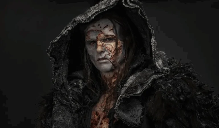 Jacob Elordi in FRANKENSTEIN (Credit: Netflix)