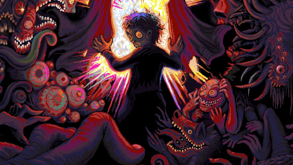 LOOK OUTSIDE horror video game (Credit: Devolver Digital)