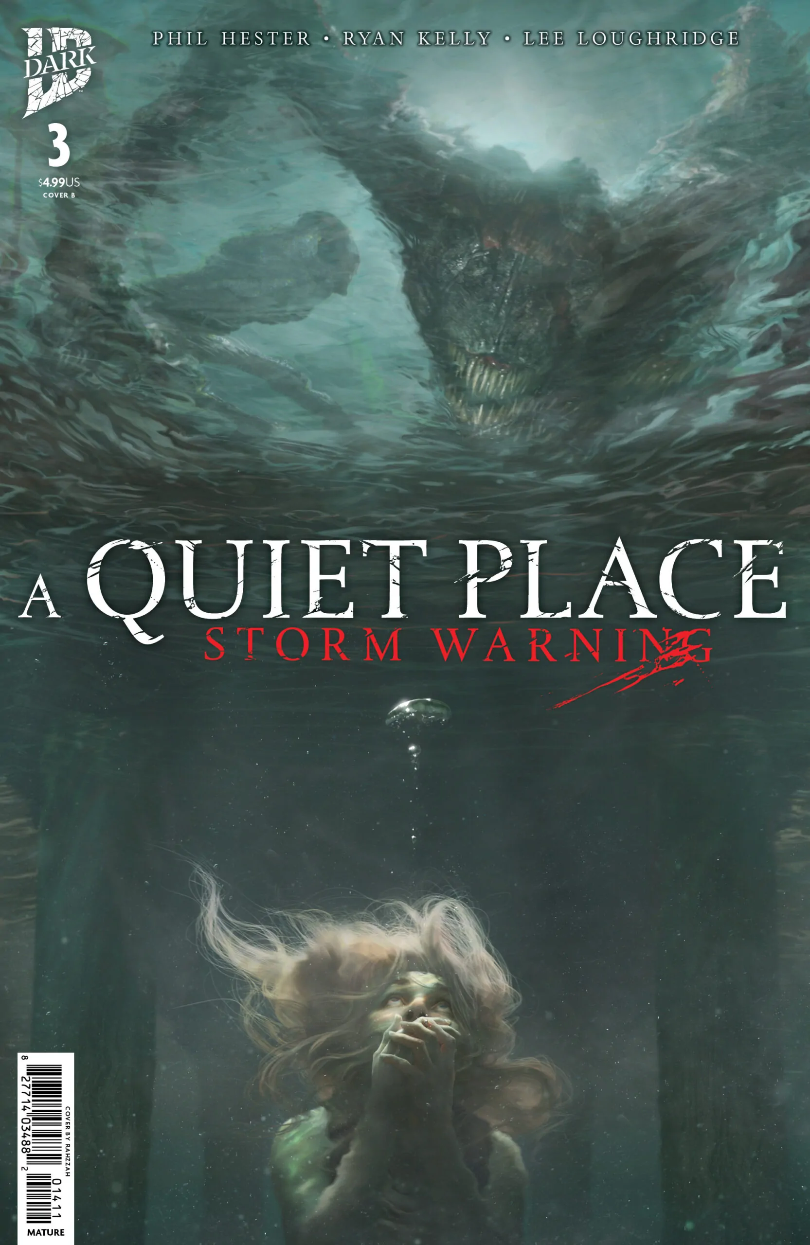 A Quiet Place: Storm Warning (Credit: IDW Publishing).