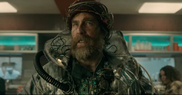 The pressure is on Sam Rockwell in GOOD LUCK, HAVE FUN, DON'T DIE