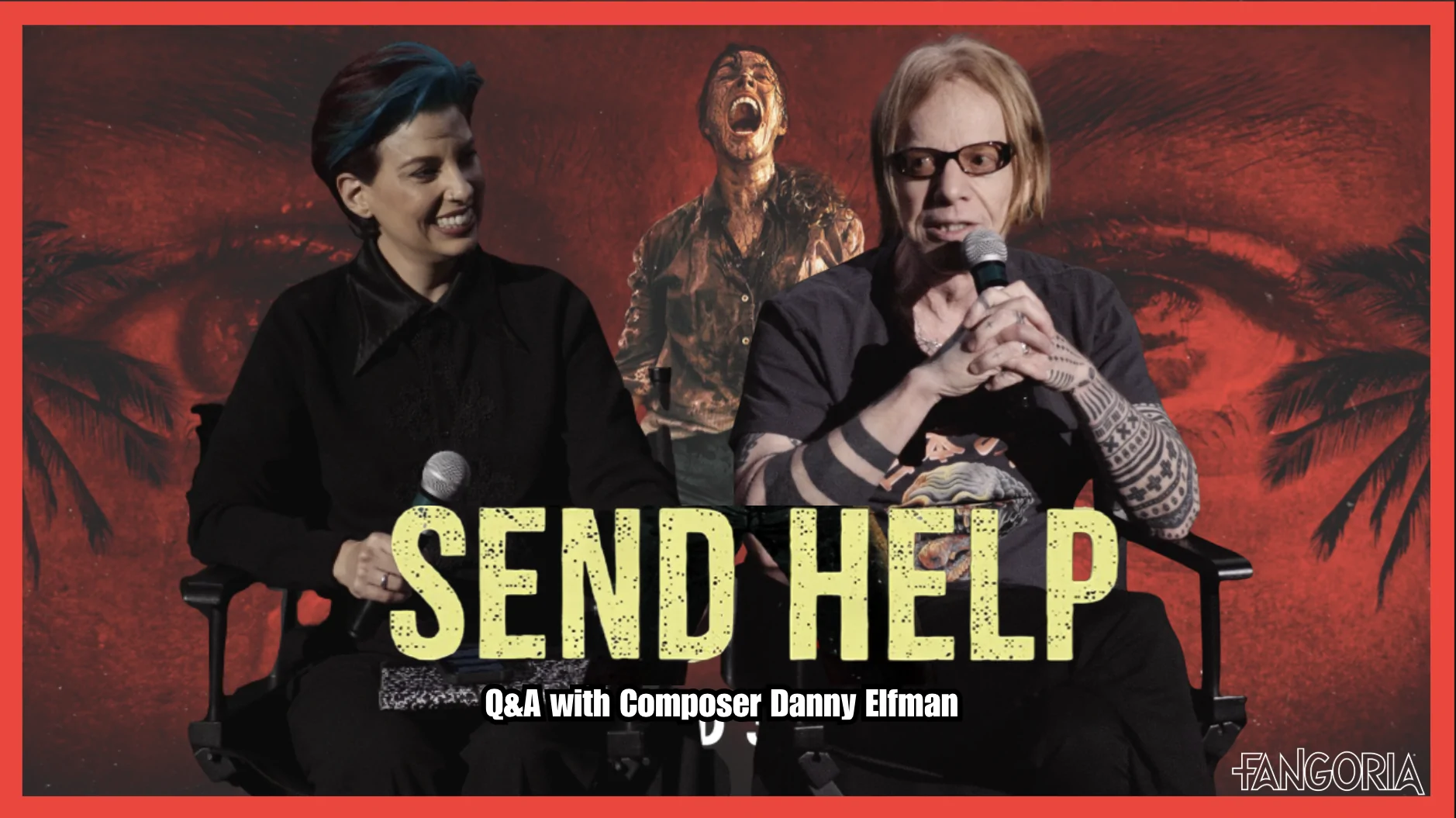 SEND HELP Danny Elfman Angel Melanson FANGORIA Q&A