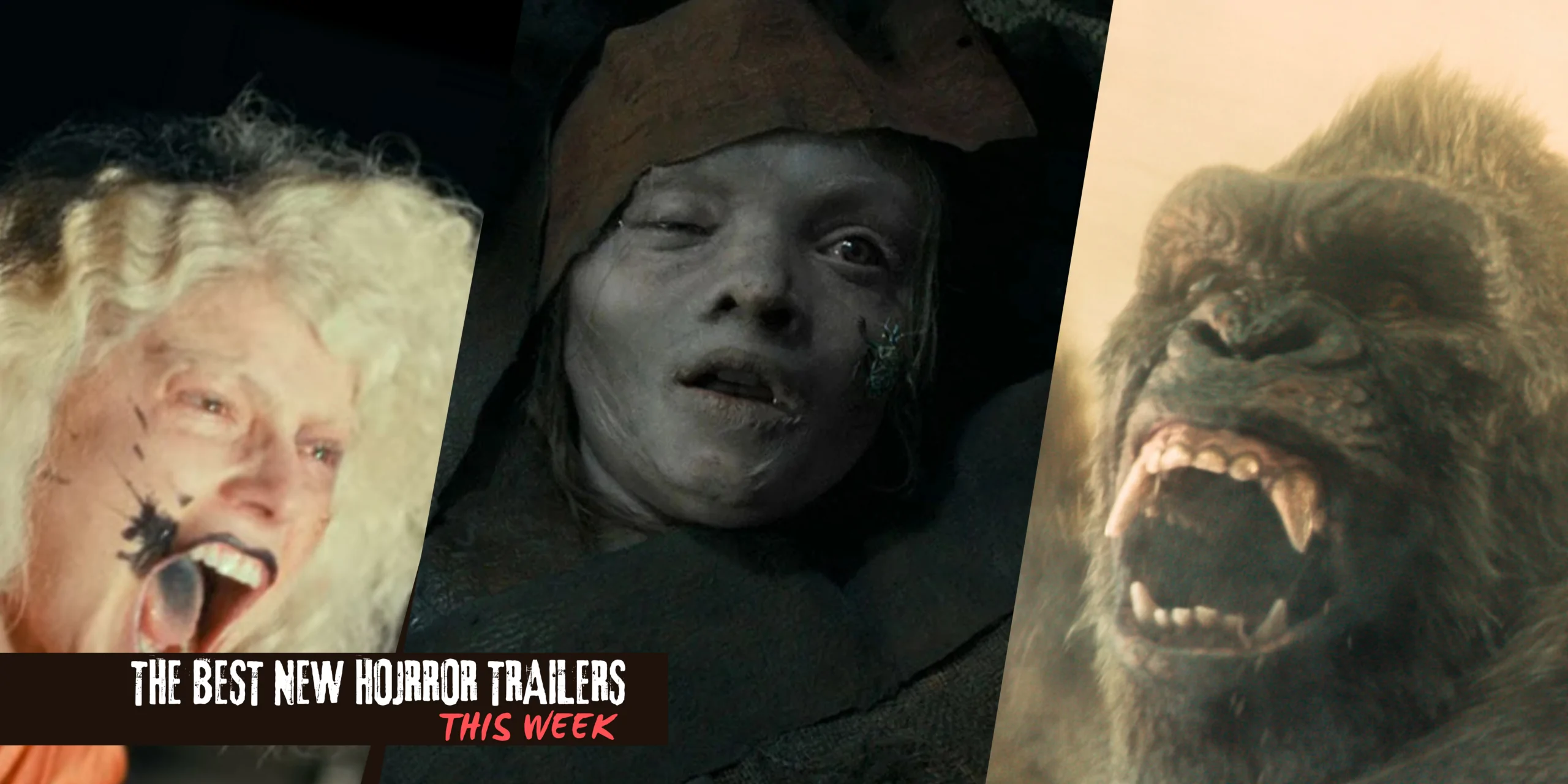 Best new horror movie trailers this week THE BRIDE!, THE MUMMY, MONARCH: LEGACY OF MONSTERS