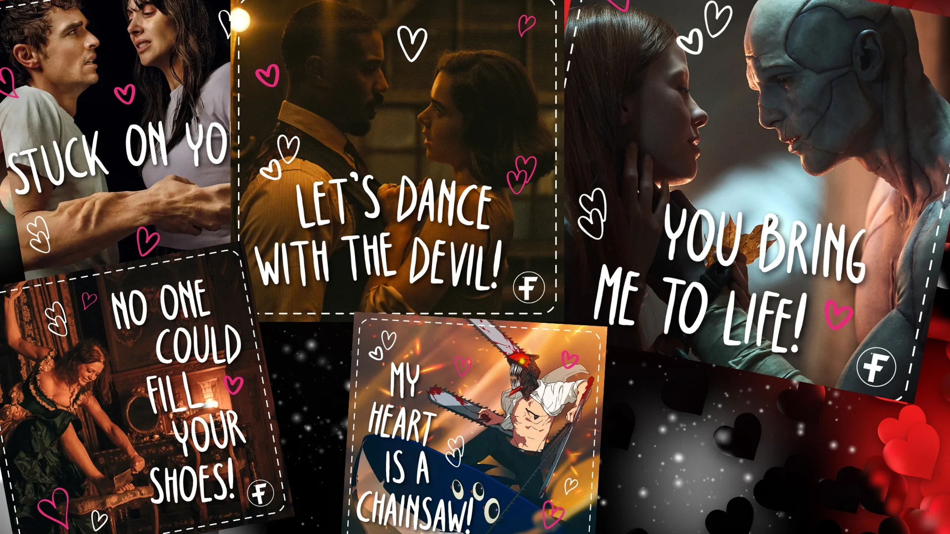 horror valentine's day cards free download