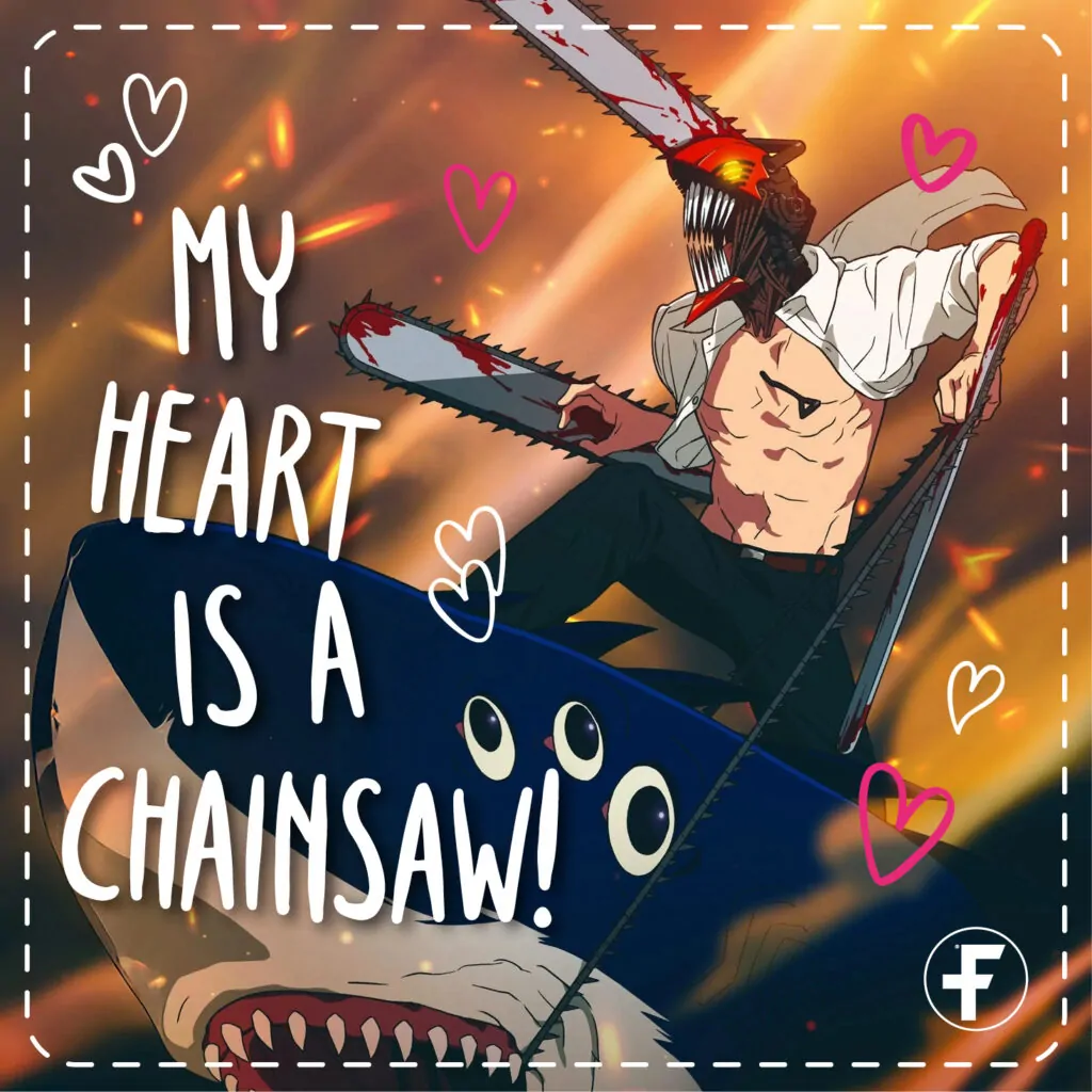 horror valentines chainsaw man anime
