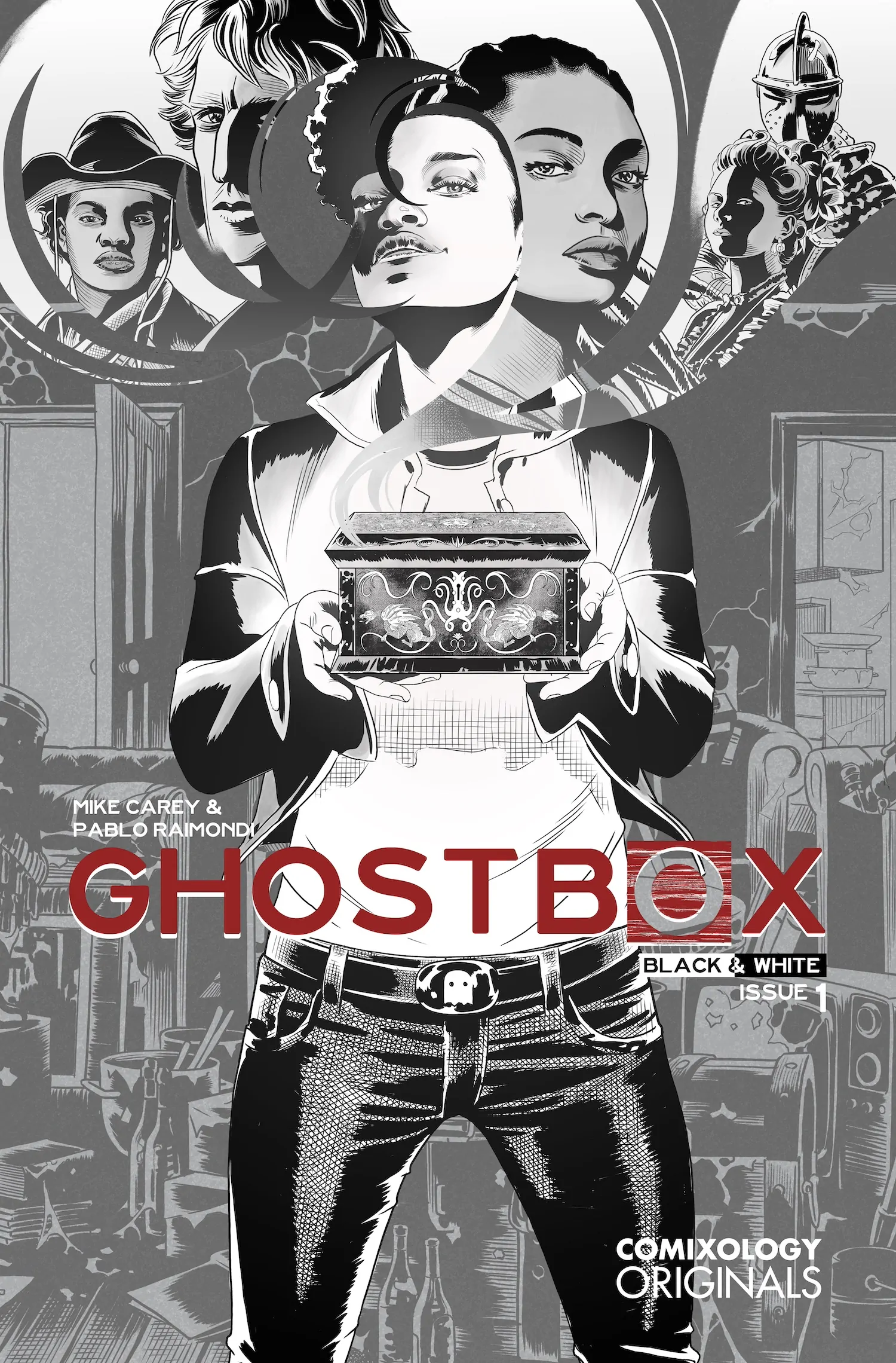 GHOSTBOX: BLACK AND WHITE cover (Credit: Comixology)
