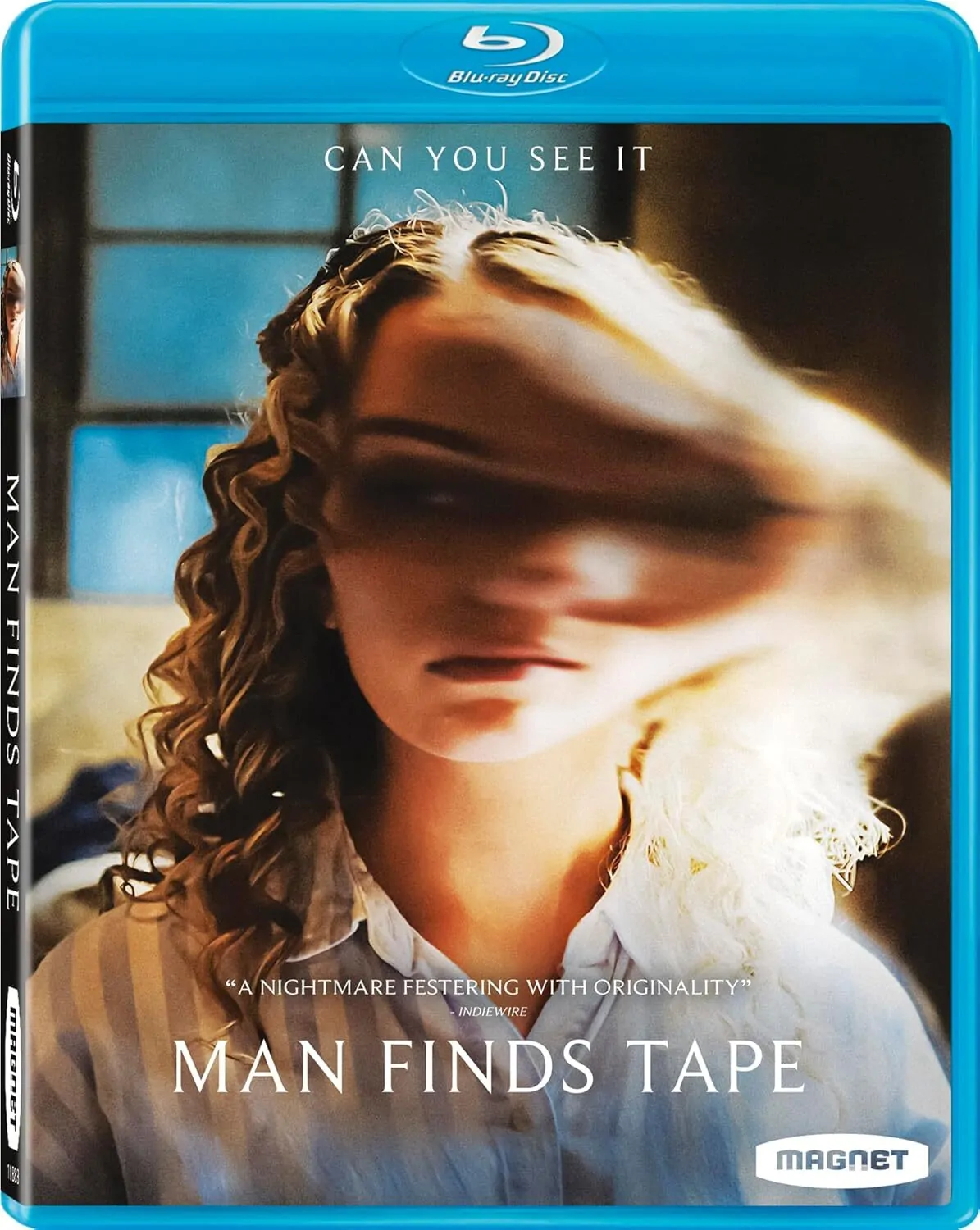 Man Finds Tape blu-ray cover art (Credit: Magnolia Pictures)