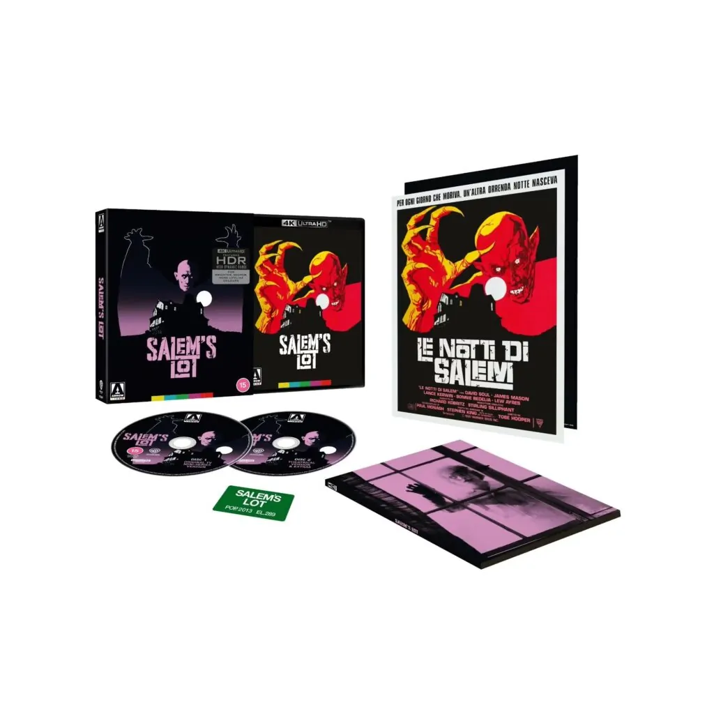 Arrow Video's Limited Edition release of Stephen King's SALEM'S LOT (Credit: Arrow Video)