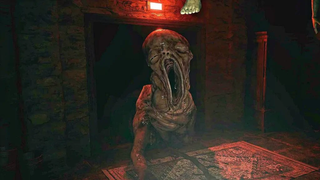 The House Beneviento baby in RESIDENT EVIL VILLAGE will put you off parenthood for life (Credit: Capcom)