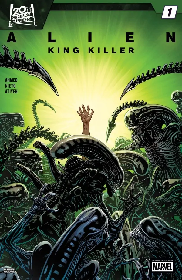 new horror comic ALIEN KING KILLER