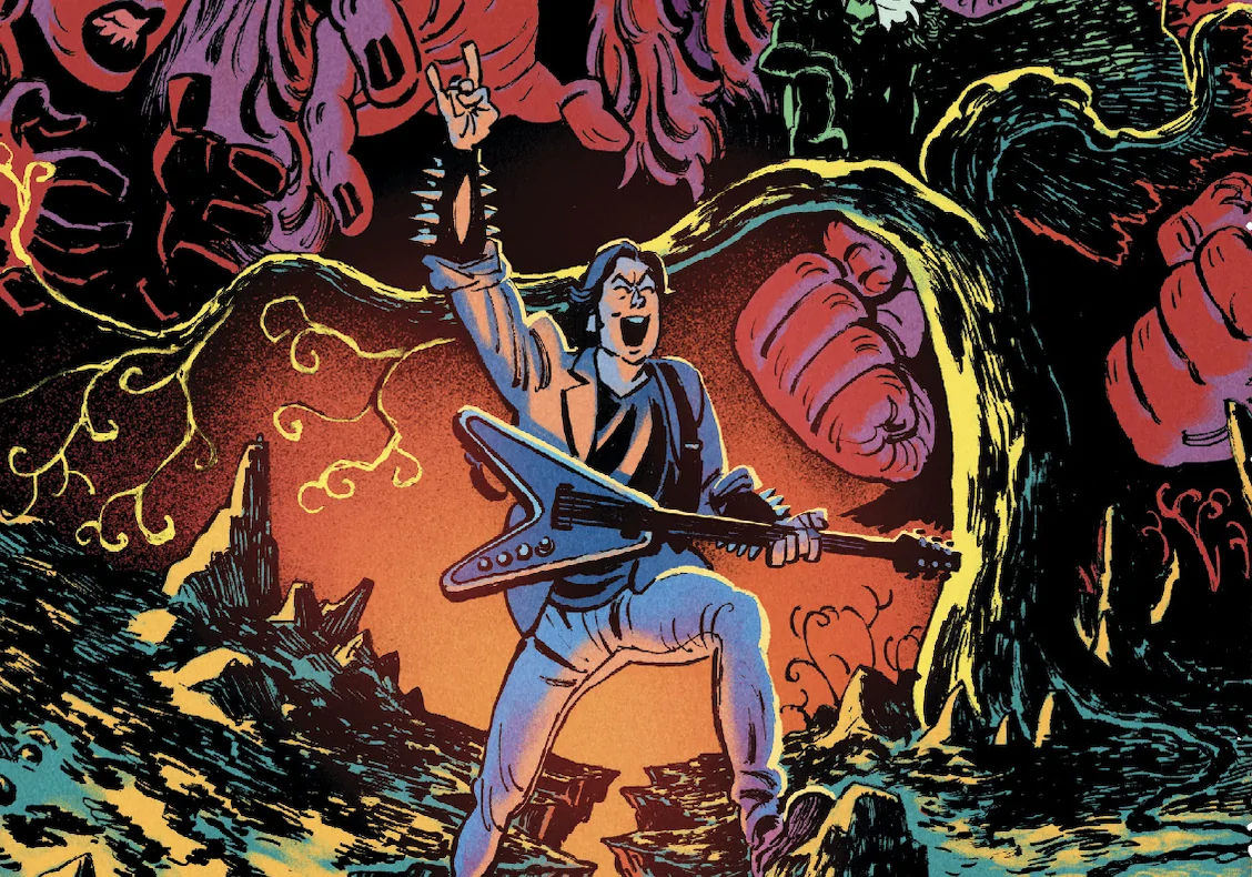 Dave Hill's DARK REGARDS (Credit: Oni Press)