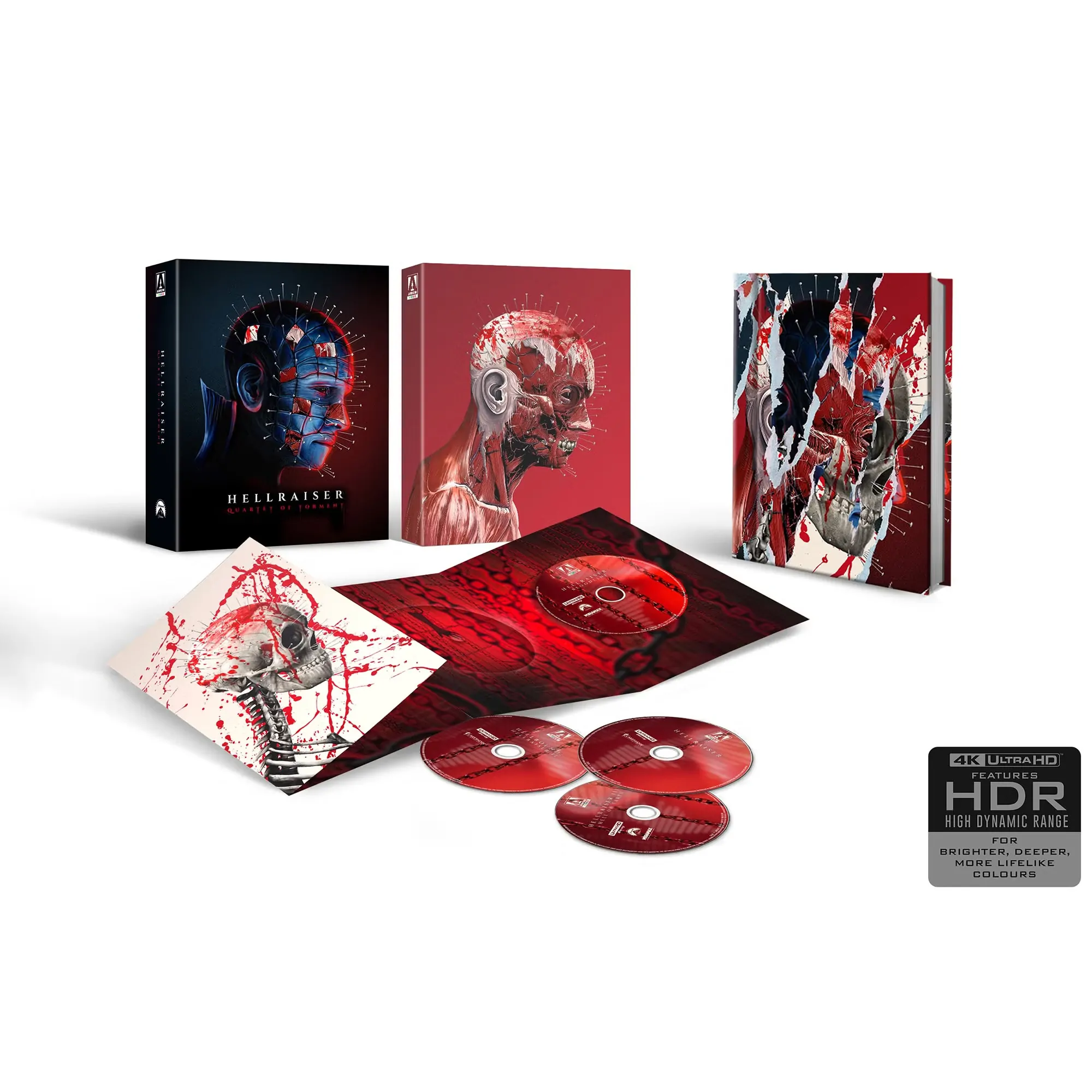 Hellraiser: Quartet of Torment 4K Arrow Video