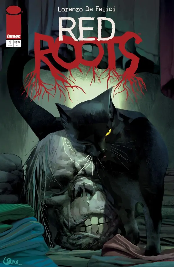 new horror comics RED ROOTS