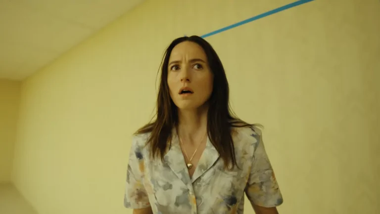 Renate Reinsve in Kane Parsons' BACKROOMS (Credit: A24)