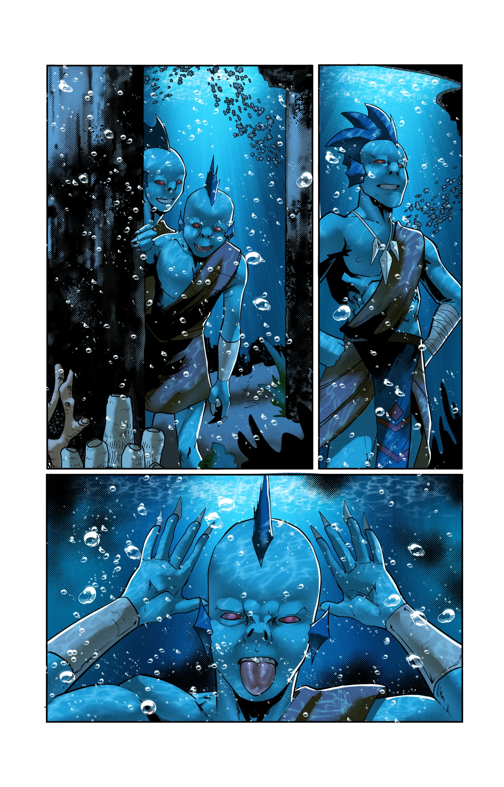 Testaments of Terror #1 / Bloodwake: Breaking the Abyss cover