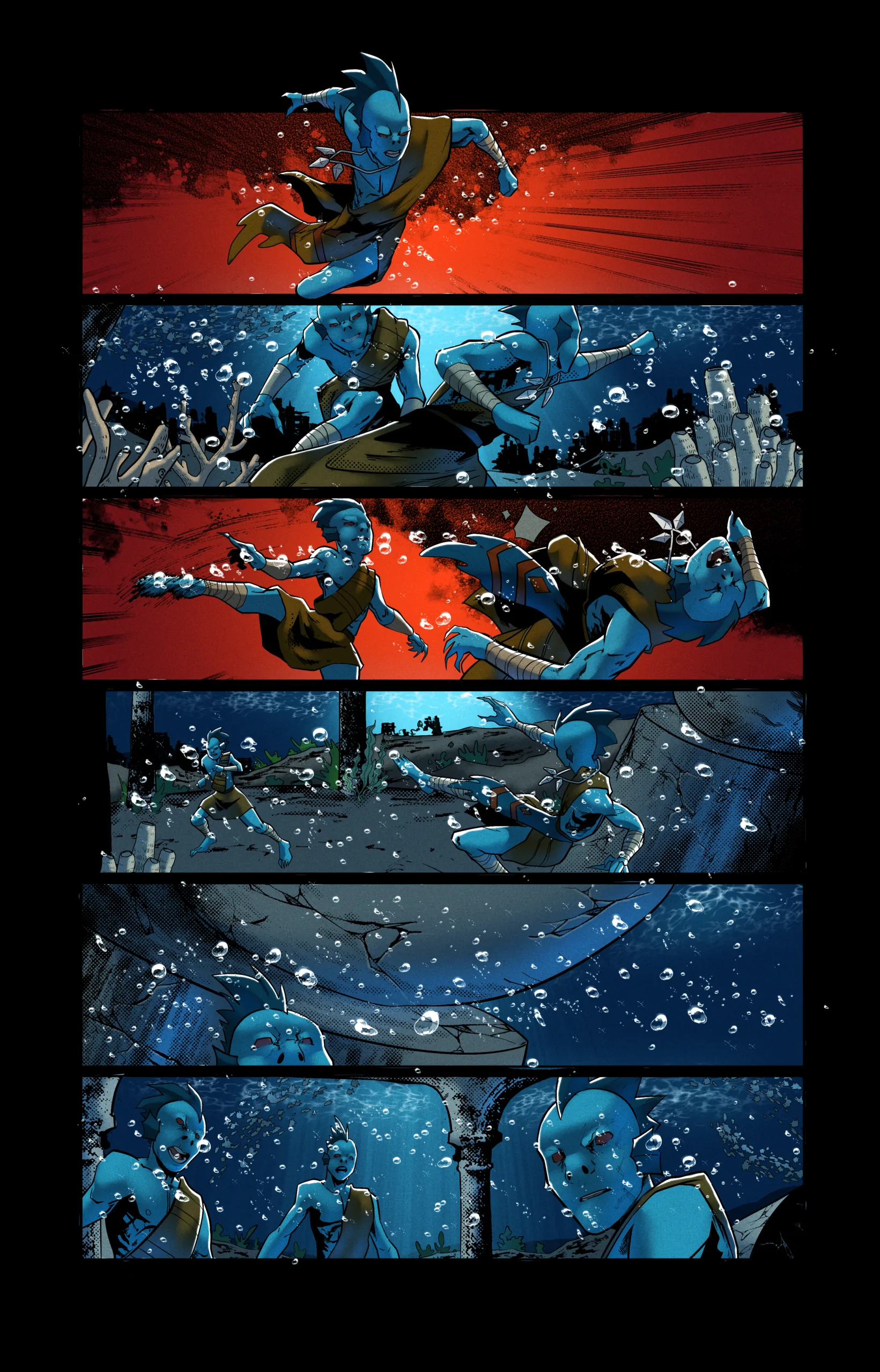 Testaments of Terror #1 / Bloodwake: Breaking the Abyss 