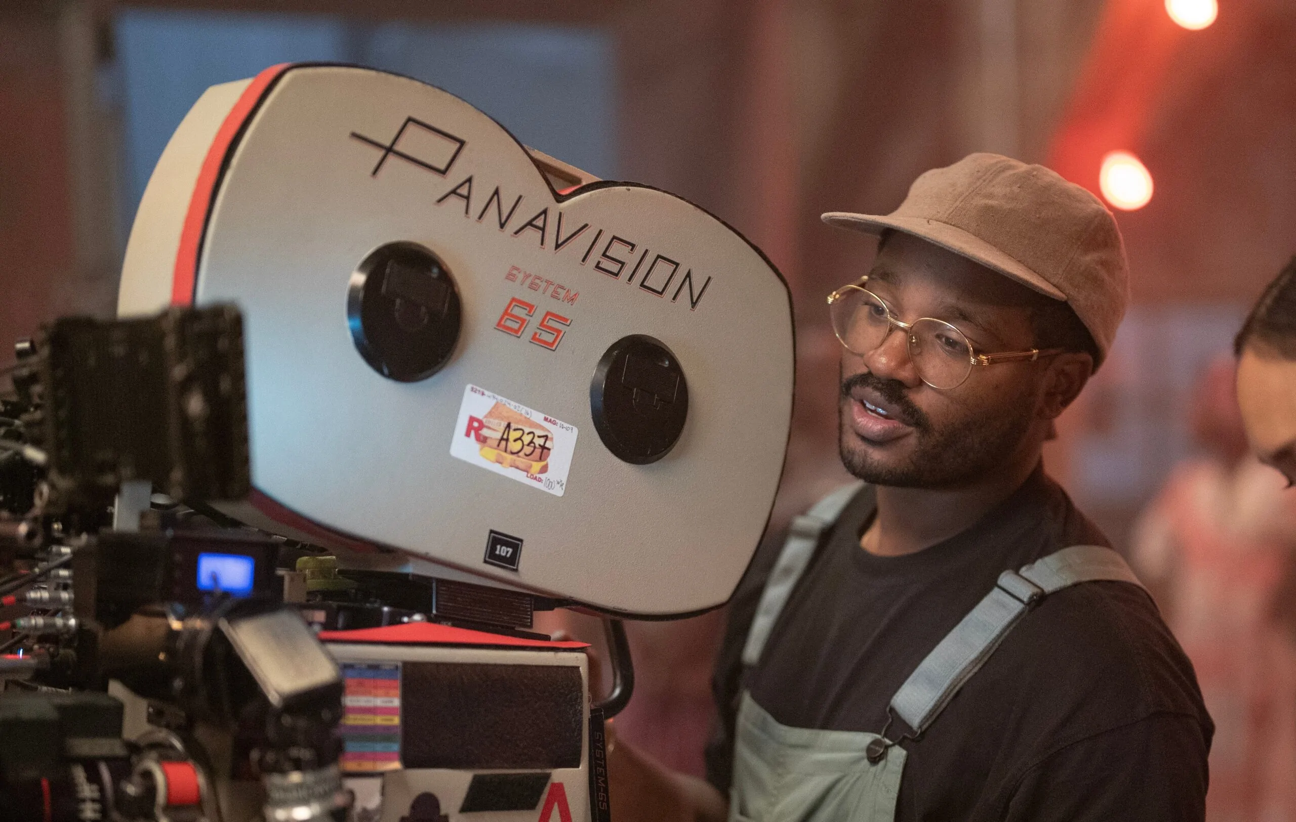 Ryan Coogler directing SINNERS (Credit: Warner Bros.)