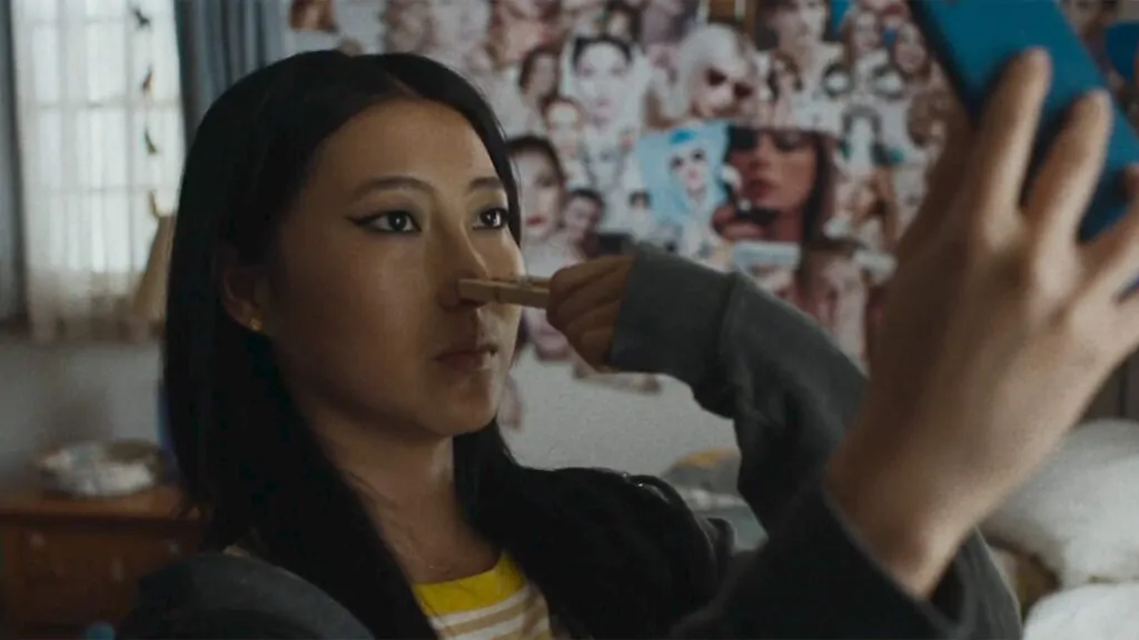 New teen body horror movie prom horror SLANTED (Credit: Bleecker Street)