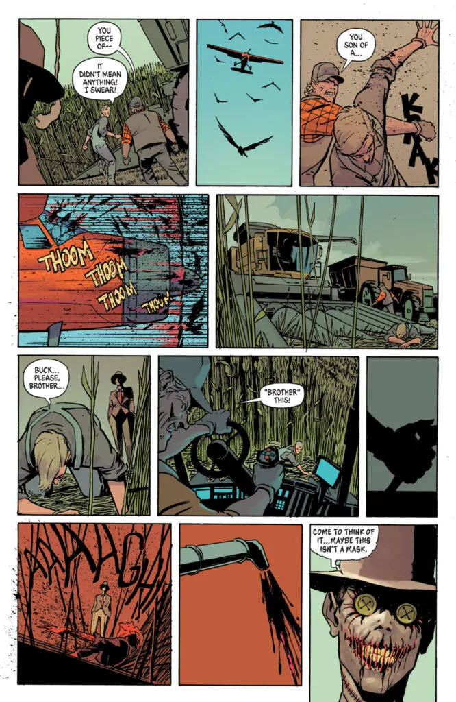 The Scarecrow in ABSOLUTE BATMAN Issue 19 by Nick Dragotta and Frank Martin 