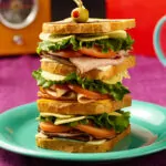 super shaggy sandwich themed Scooby Doo food at Universal Fan Fest Night