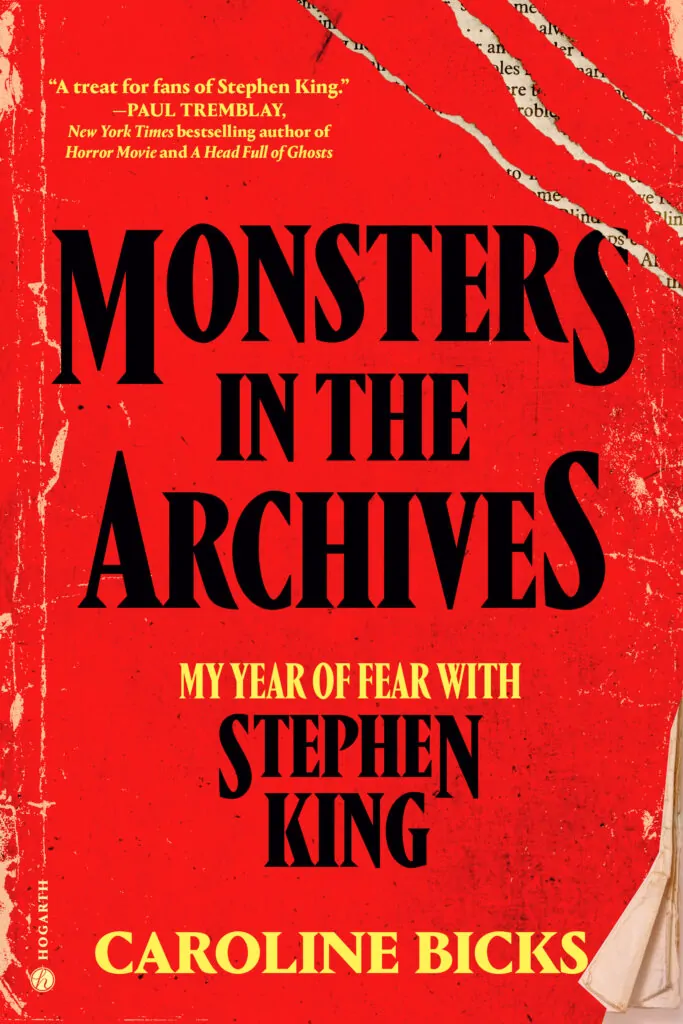 monsters in the archives: my year of fear with stephen king book