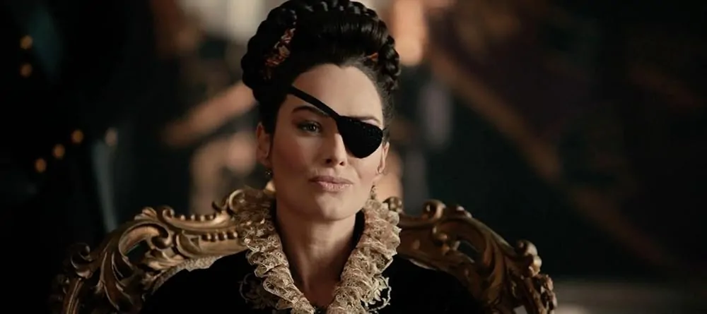 Lena Headey in PRIDE AND PREJUDICE AND ZOMBIES (Credit: Screen Gems)