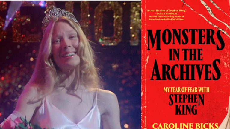 Stephen King MONSTERS IN THE ARCHIVES gives us a peek at an early draft of iconic horror classic CARRIE