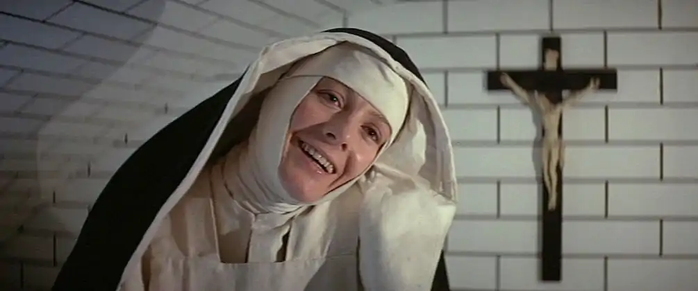 Vanessa Redgrave as Sister Jeanne in a scene from Ken Russell's THE DEVILS 