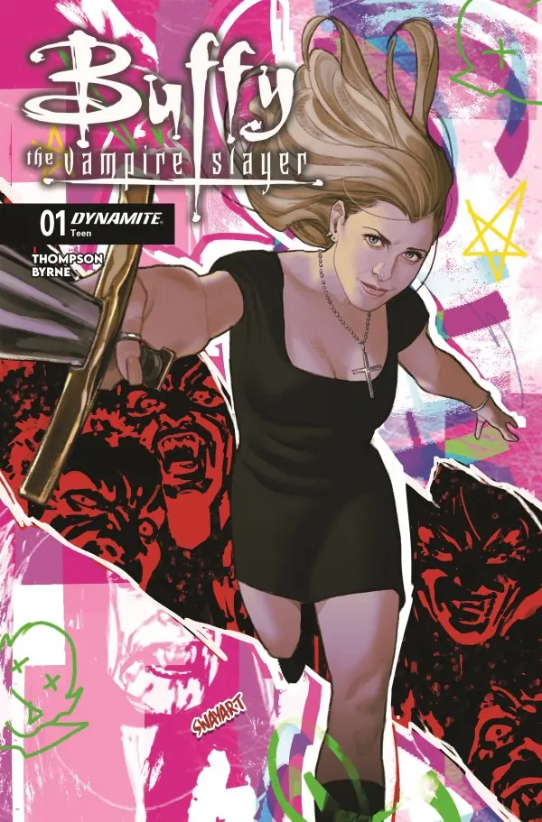 Buffy #1 Cover by Joshua "Sway" Swaby (Credit: Dynamite)