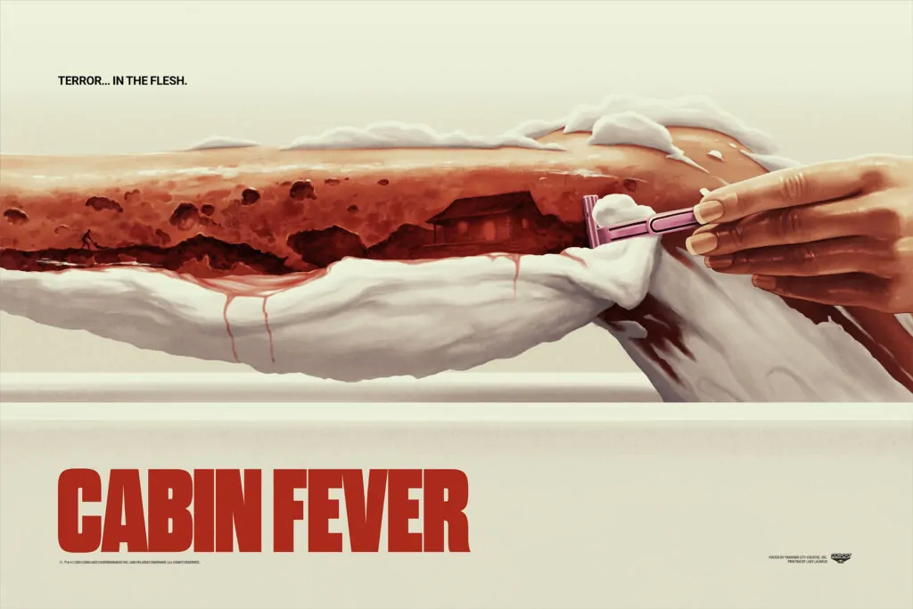 Cabin Fever screen-print