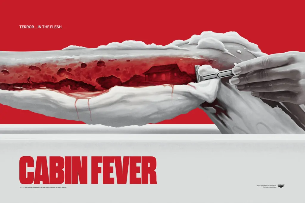 Cabin Fever variant screen-print