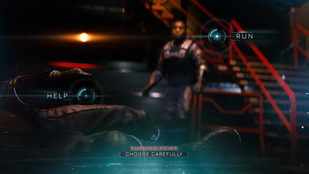 new horror video game DIRECTIVE 8020 (Credit: Supermassive Games)