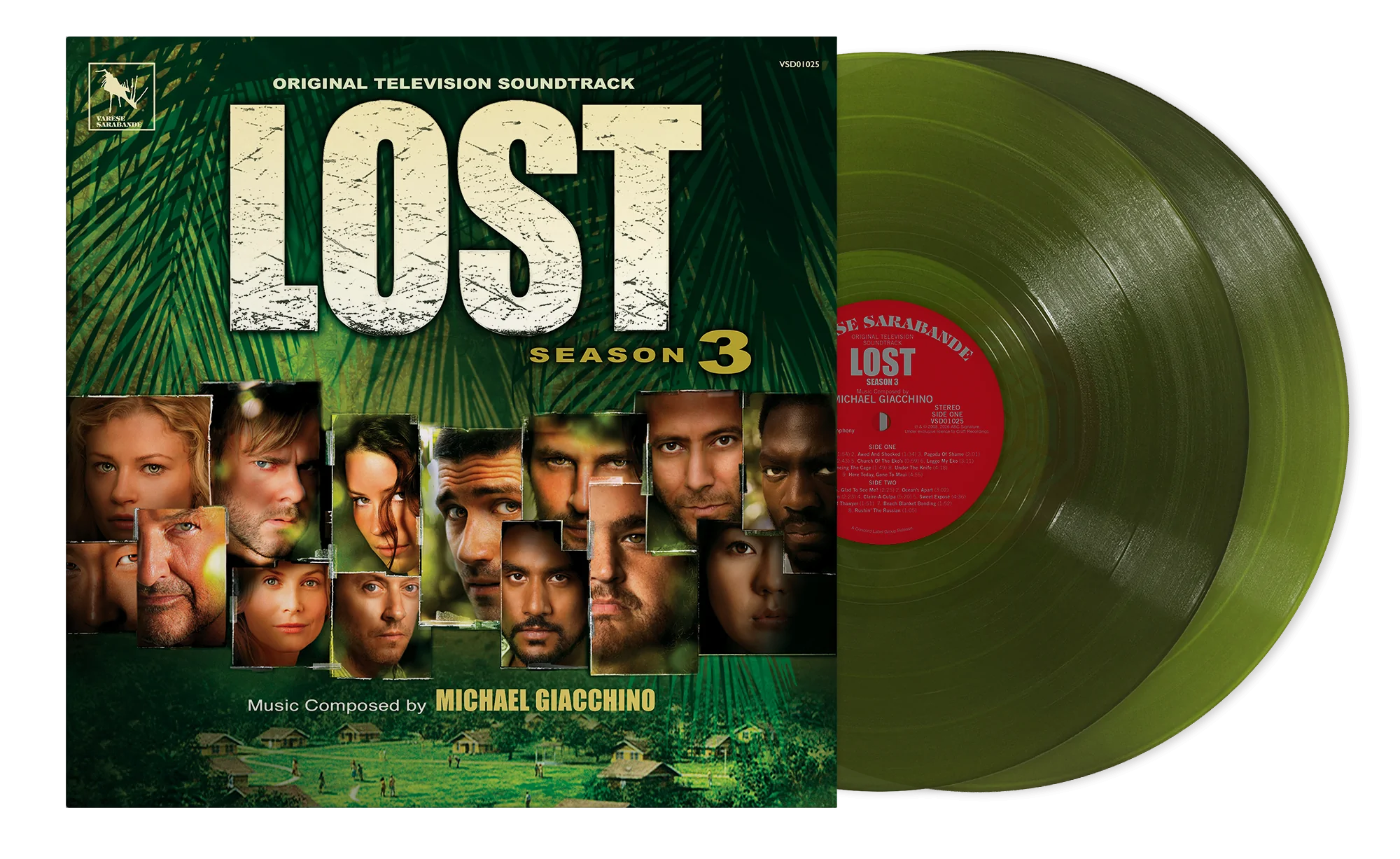 LOST Season 3 soundtrack vinyl (Credit: Varèse Sarabande)