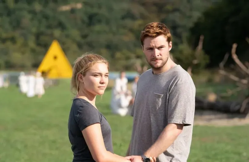 Florence Pugh and Jack Reynor in Ari Aster's MIDSOMMAR (Credit: A24)